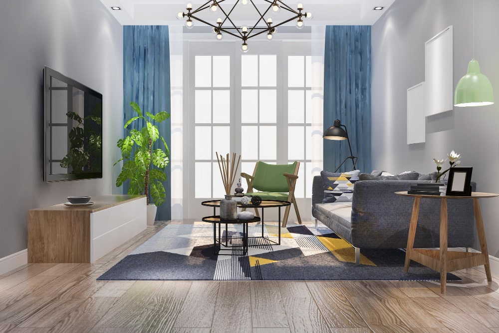 1BR kitchen