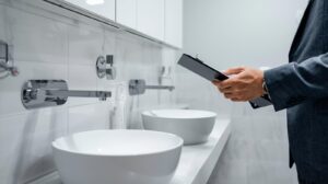 Final Inspection and Handover bathroom