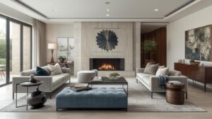 Floating Furniture Layout