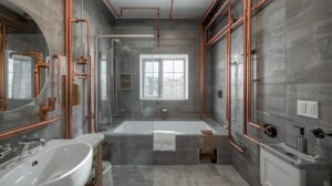 Plumbing and Electrical Work bathroom