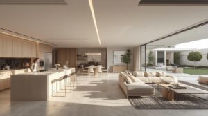 Pros of Open Plan Living