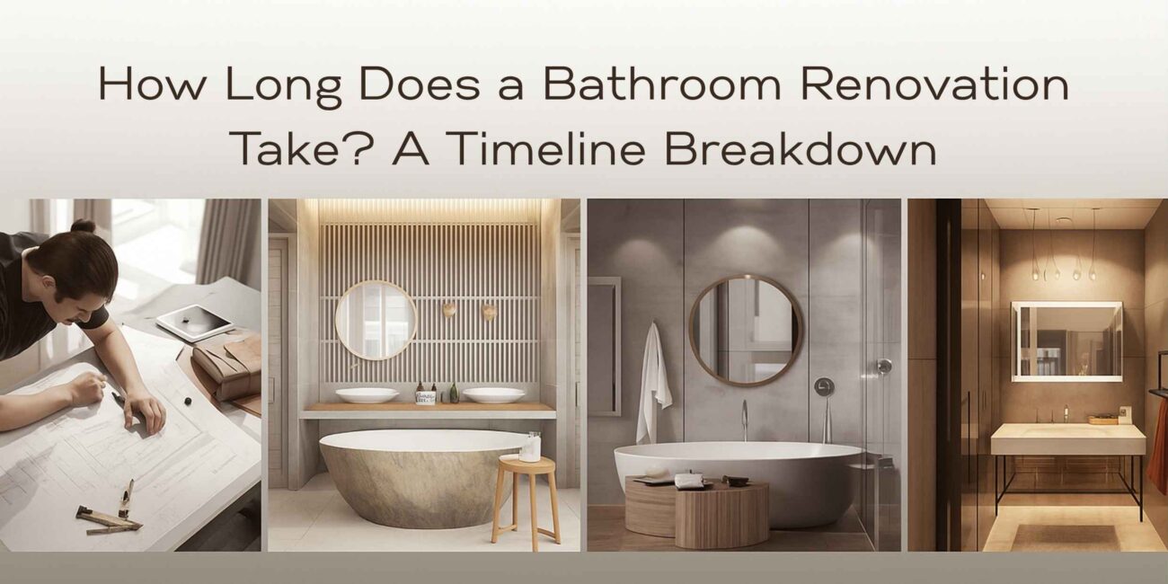 Bathroom renovation timeline