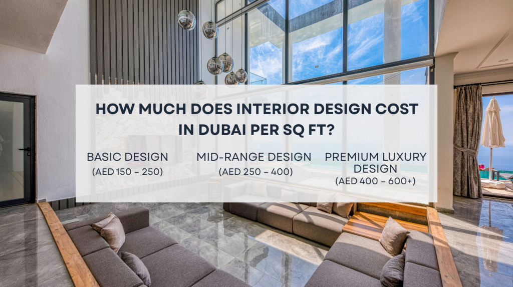 How Much Does Interior Design Cost in Dubai per Sq Ft? - Interiofy®