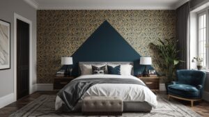 Statement Accent Walls Bedroom