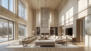 Double-Height Living Spaces