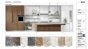Kitchen Joinery BOQ (Cabinets, Countertops & Hardware)