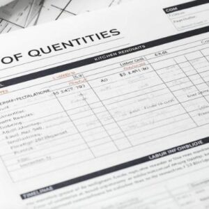 Kitchen Renovation BOQ