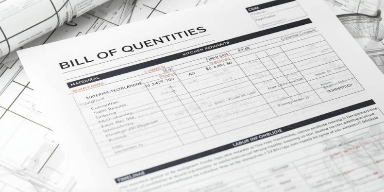 Kitchen Renovation BOQ