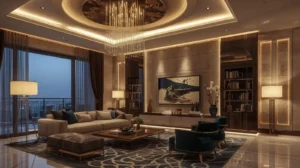 Dubai home interior lighting design ideas