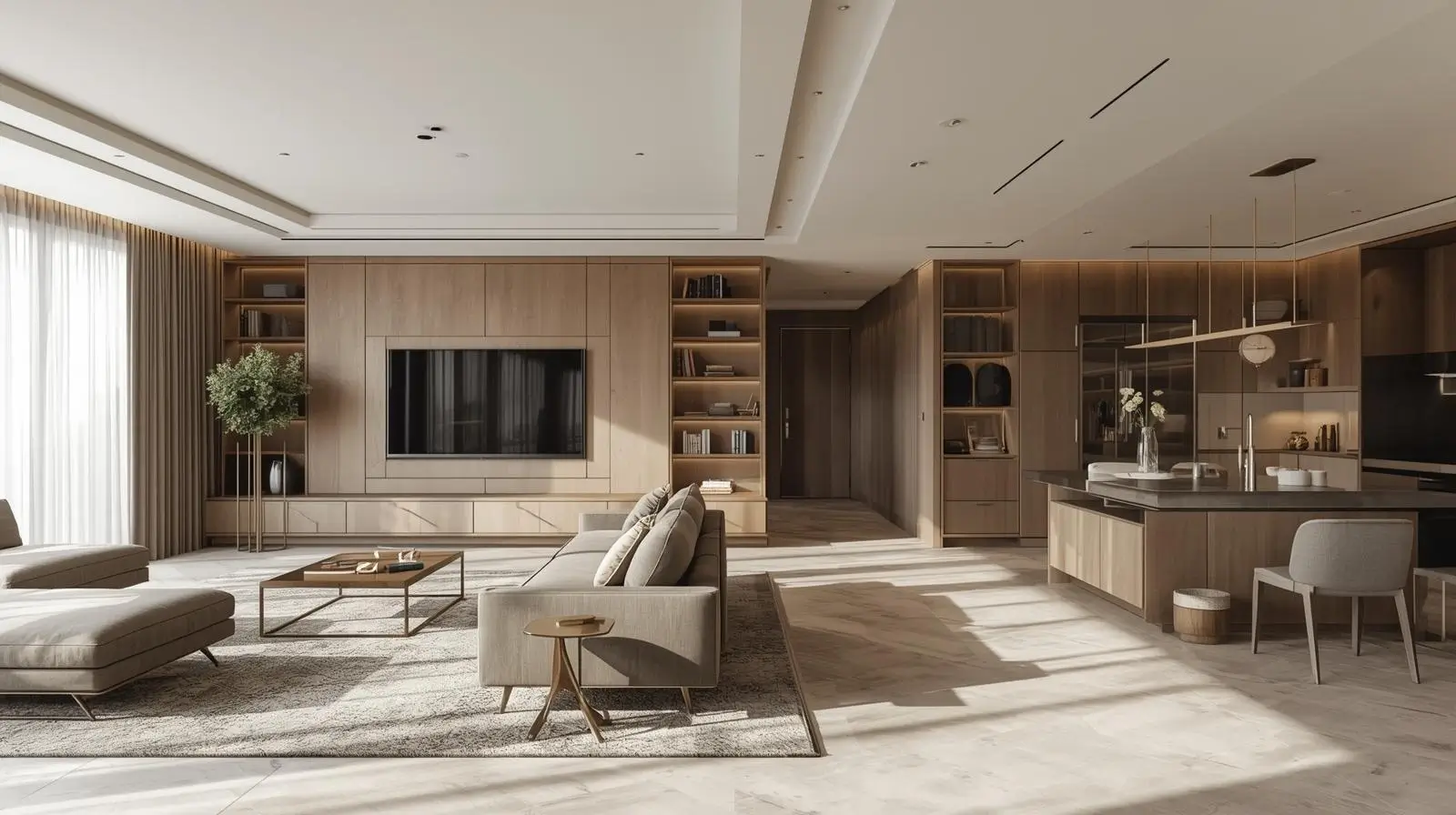 Luxury Eco-Friendly Modern Apartment Makeover Services