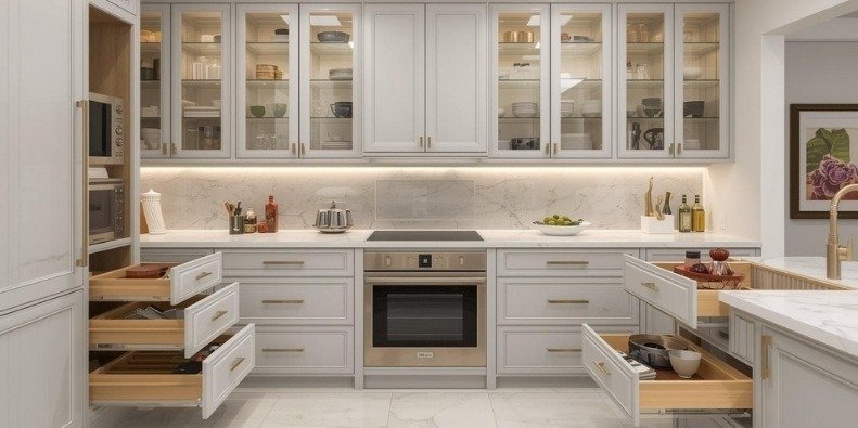 20+ Unbeatable Kitchen Storage Ideas to Declutter Your Space - Interiofy®