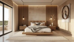 Natural Luxury Farmhouse Bedroom