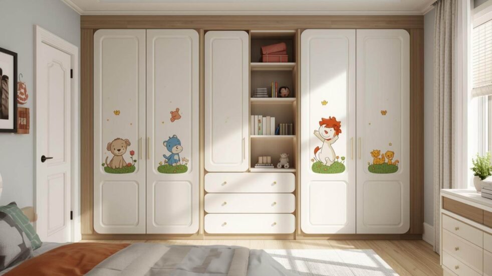 Kids Wardrobe Design Ideas for Modern Rooms (2026) - Interiofy®
