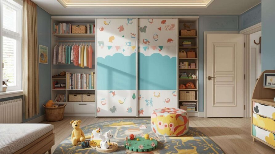 Kids Wardrobe Design Ideas for Modern Rooms (2026) - Interiofy®