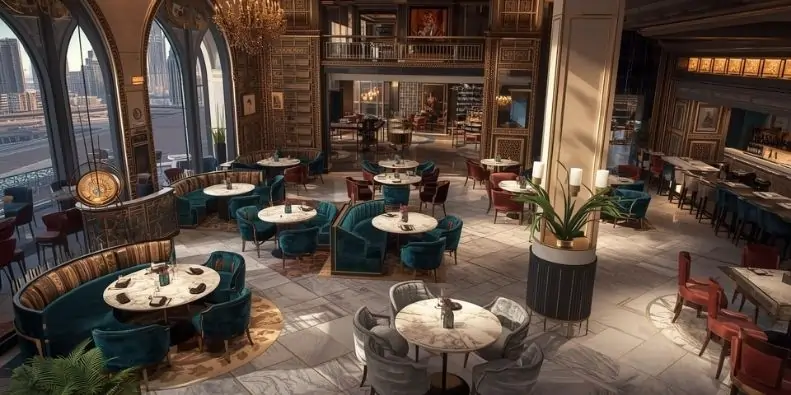 Luxury Cafe Interior Design Trends In Dubai for 2026 - Interiofy®