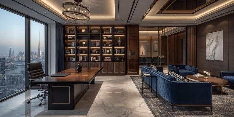 Luxury Office Interior Design Ideas in Dubai - Interiofy®