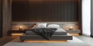Modern Platform Bed in Dubai