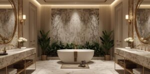 Spa-Inspired Bathroom Design in Dubai