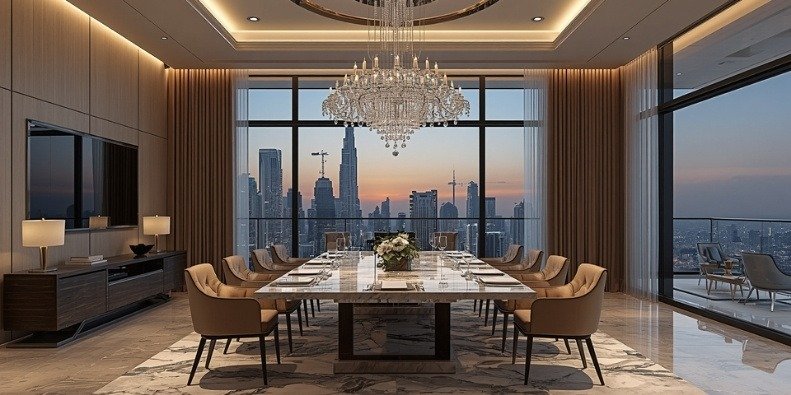 15 Luxury Dining Room Decor Ideas for Dubai Homes - Interiofy®